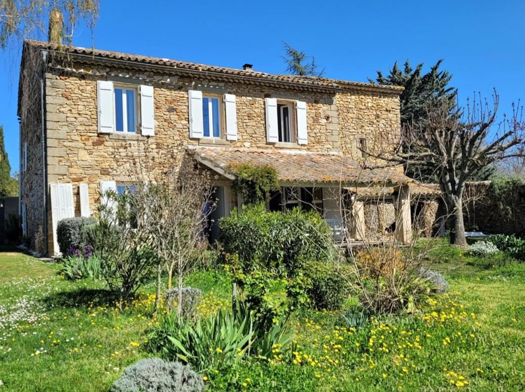 Mas Les Romarins, 10 Min D'Uzes, Grand Jardin, Nid De Repos Et Base Pour Activites Dans Le Gard, Max 8 Adultes Et 3 Enfants Vila Exterior foto